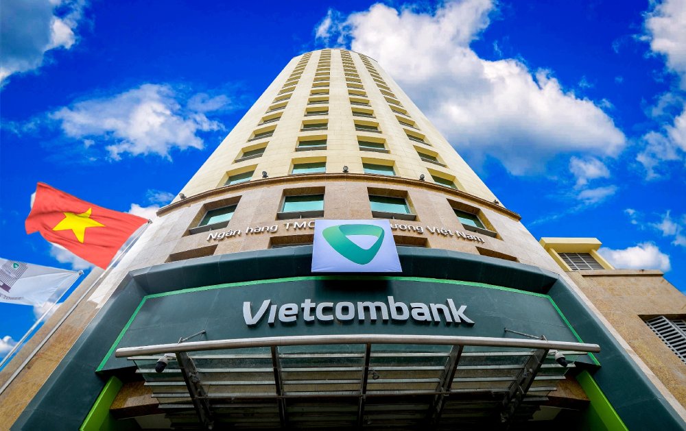Vietcombank thuộc top 5 ngân hàng có tổng tài sản lớn nhất trên thị trường chứng khoán tại Việt Nam