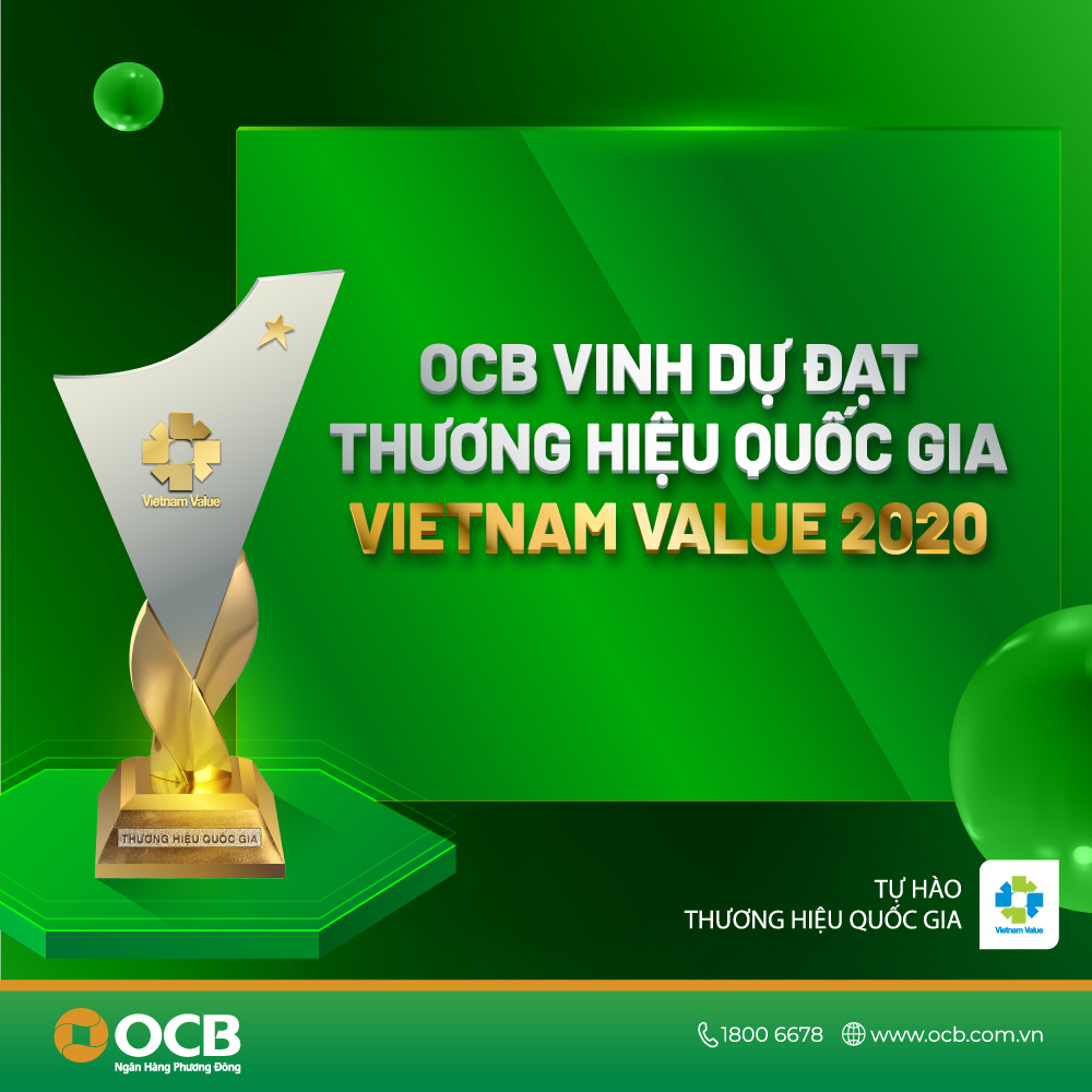 Giải thưởng, danh hiệu của ngân hàng OCB