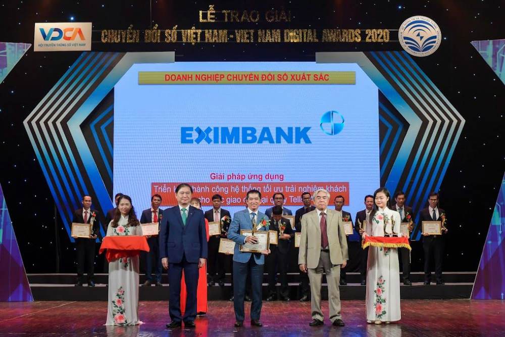 Giải thường và thành tích của Eximbank
