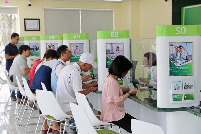 giờ làm việc ngân hàng Vietcombank tại Hà Nội