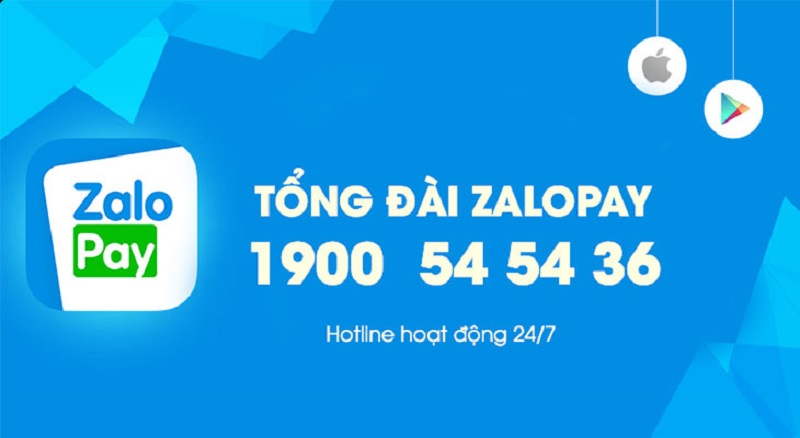 liên hệ hotline để mở tài khoản ZaloPay bị khóa