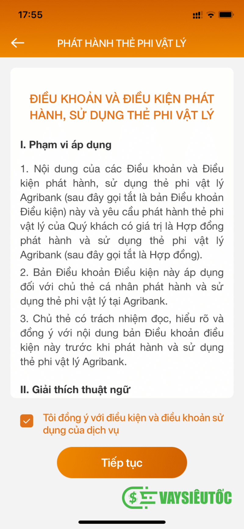 Mo the phi vat ly Agribank 4