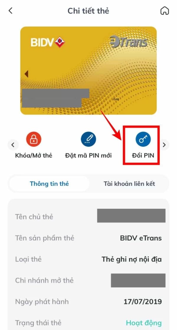 Hướng dẫn cách đổi mã PIN BIDV đơn giản nhất