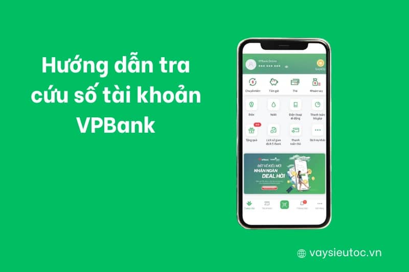 tra cứu số tài khoản VPBank