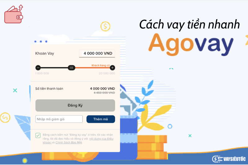 Cách đăng ký vay tiền Agovay