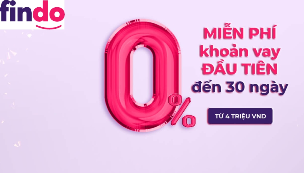 Hướng dẫn vay tiền Findo