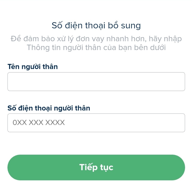 Hướng dẫn vay tiền Senmo