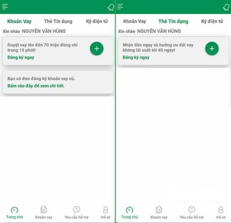 Hướng dẫn vay tiền SNAP Fecredit