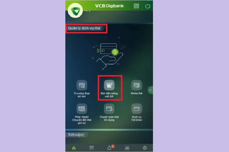 Hướng dẫn cách rút tiền bằng mã QR Vietcombank, không cần thẻ