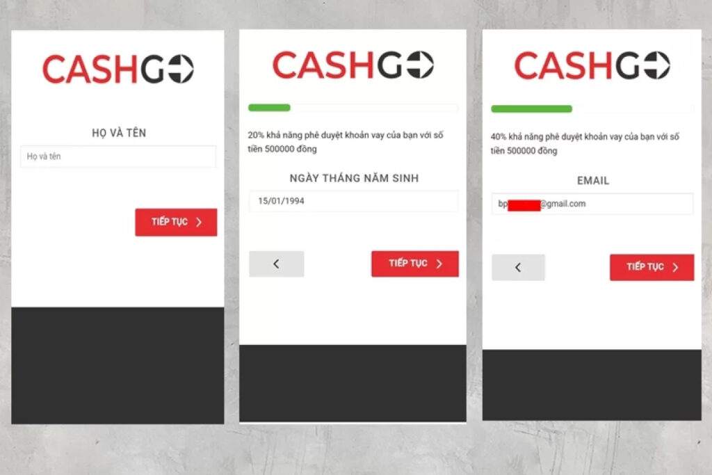 CashGo: Hướng dẫn vay online lên đến 10 triệu chỉ cần CMND