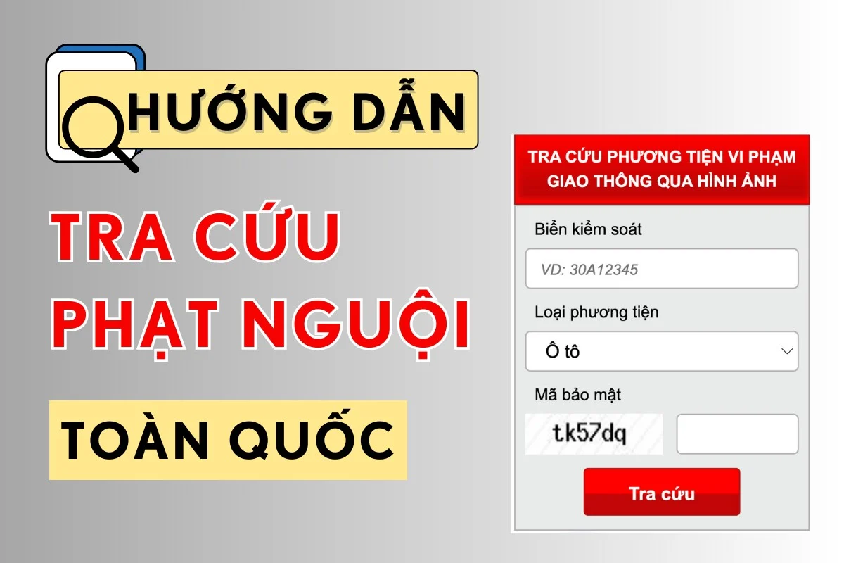 tra cuu phat nguoi - Bước 2: Nhập biển số và loại phương tiện tra cuu phat nguoi - Bước 2: Nhập biển số và loại phương tiện