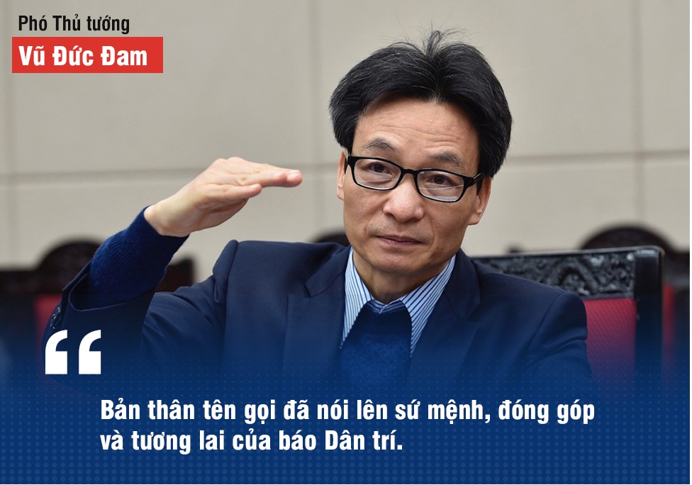 Chính tên gọi gợi mở sứ mệnh và tương lai của Dân trí! | Báo Dân trí