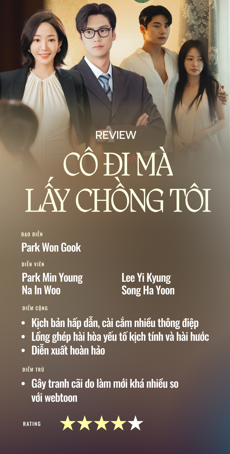 Cô Đi Mà Lấy Chồng Tôi: Màn báo thù đã mắt cực độ, Park Min Young xử lý  “tiểu tam” quá cao tay