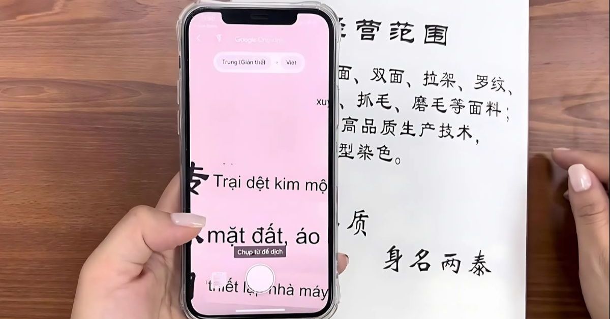 Dịch tiếng Trung sang tiếng Việt