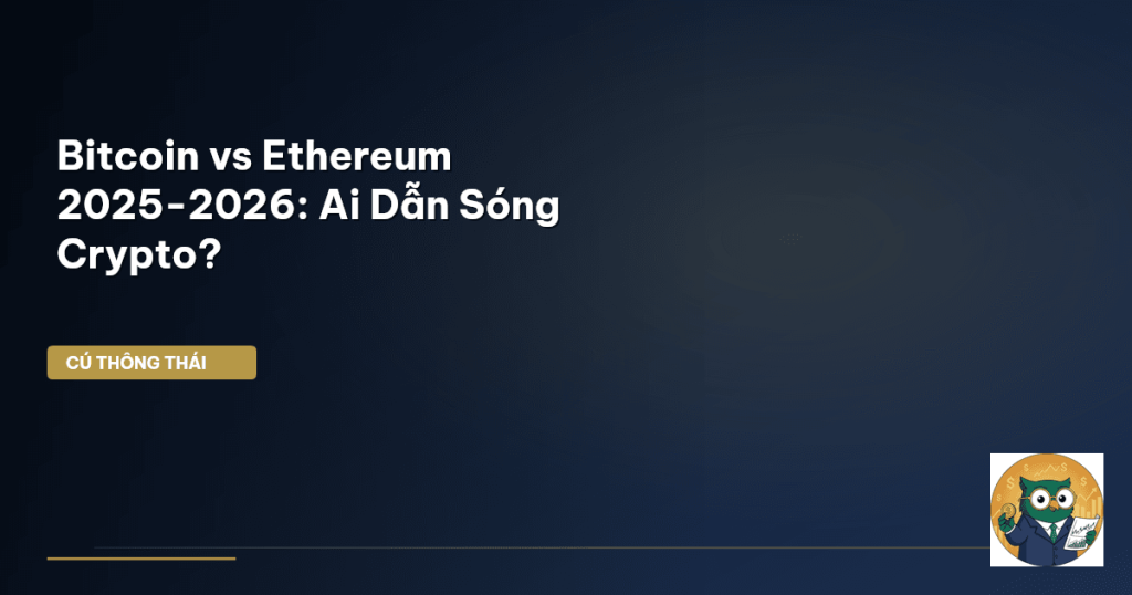 Bitcoin vs Ethereum 2025-2026: Ai Dẫn Sóng Crypto?