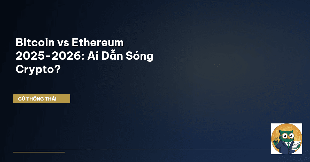 Bitcoin vs Ethereum 2025-2026: Ai Dẫn Sóng Crypto?