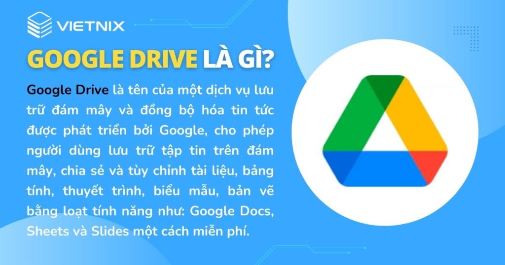 Google Drive là gì? Cách sử dụng, tính năng của Google Drive
