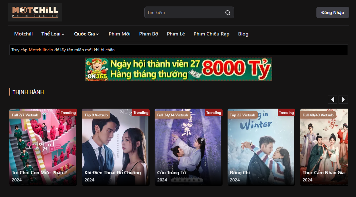 Motchill Review: Có nên xem phim online tại đây?
