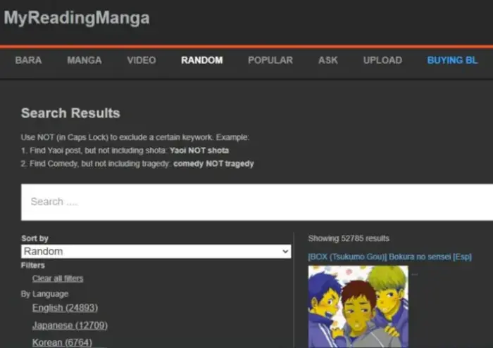 My reading manga – trang web đọc truyện online hấp dẫn