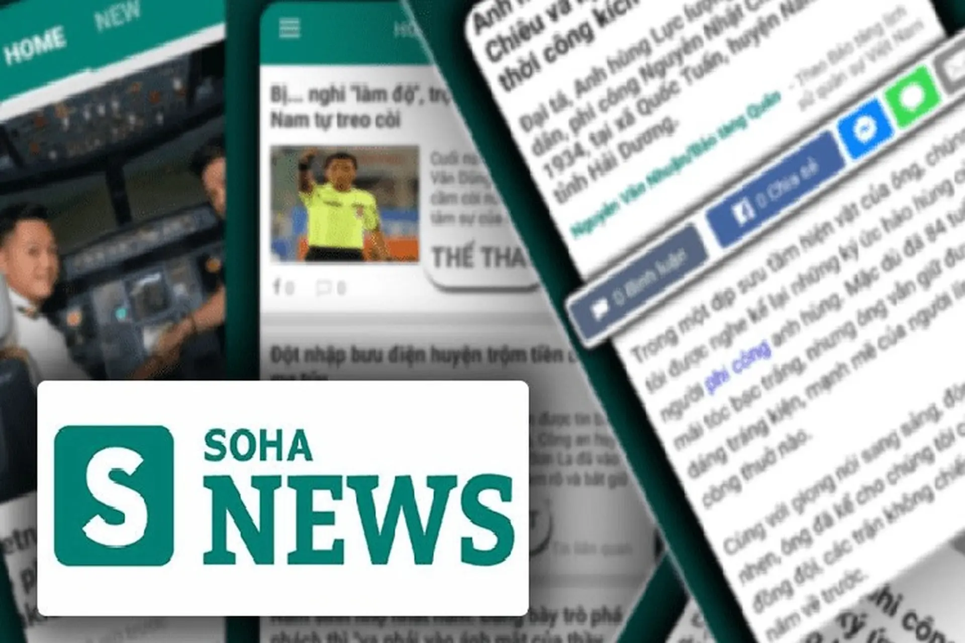 Soha.vn - Ứng dụng tin tức tổng hợp nhanh nhất, chính xác nhất