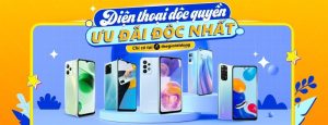 Giới thiệu trang sản phẩm độc quyền Thế Giới Di Động, ưu đãi độc nhất