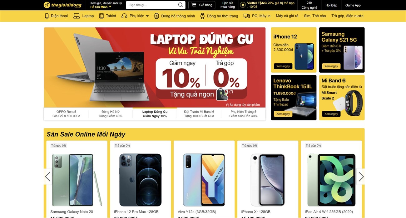Trải nghiệm sử dụng web TGDĐ phiên bản mới: Hiện đại hơn, dễ dàng hơn