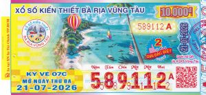 Vé số mẫu kiểm tra đổi số trúng - Minh Ngọc™